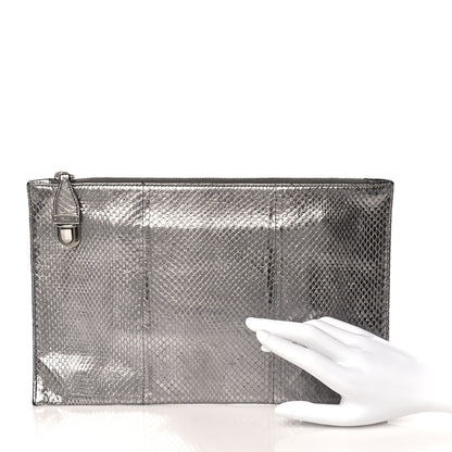 Prada Ayers Pouch Clutch Cromo 2 of 7