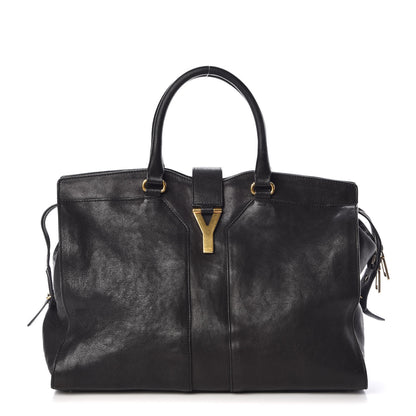Saint Laurent Sheepskin Large Cabas ChYc Black 1 of 7