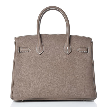 Hermes Togo Birkin 30 Etoupe 4 of 32