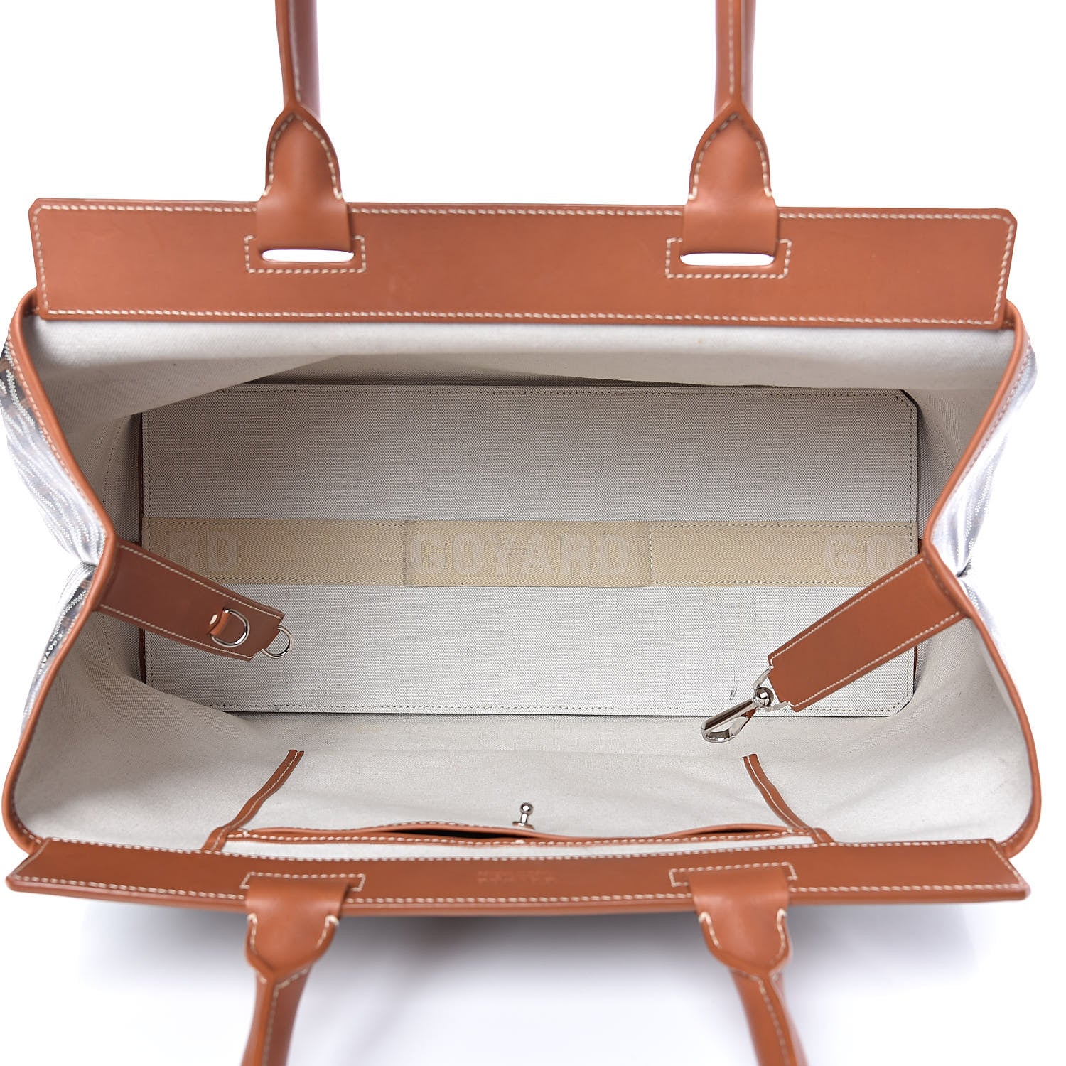 Goyard Goyardine Bellechasse Biaude MM Tote Black Gold 5 of 17