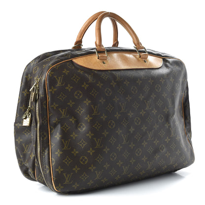 Louis Vuitton Monogram Alize 2 Compartment Luggage Travel Bag 2 of 10