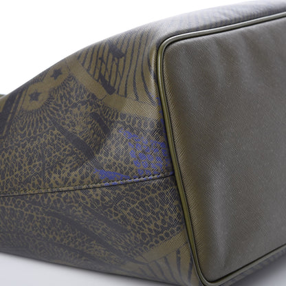 Givenchy Canvas I Feel Love Tote Green 10 of 12