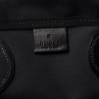 Gucci Canvas Chateau Marmont Drawstring Tote Black 5 of 8