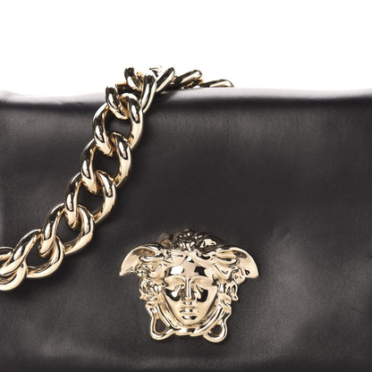 Versace Nappa Palazzo Sultan Shoulder Bag Black 9 of 9