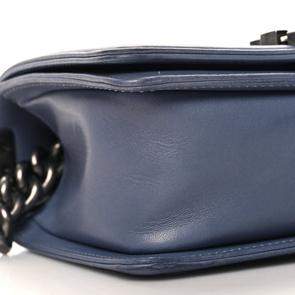 Chanel Lambskin Quilted Small Boy Flap Light Blue 9 of 12