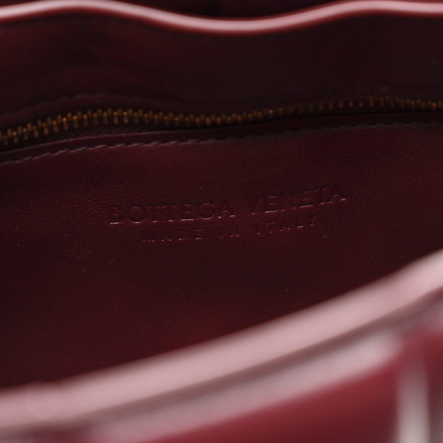 Nappa Maxi Intreccio Padded Cassette Crossbody Bag Barolo