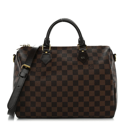 Louis Vuitton Damier Ebene Speedy Bandouliere 30 1 of 14