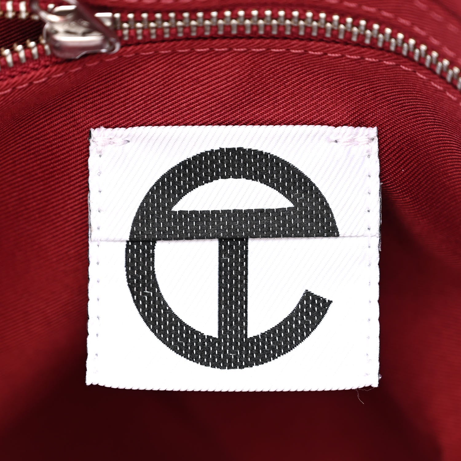 Telfar Vegan Leather Large Shopping Bag Oxblood 6 of 11