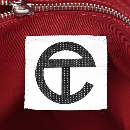 Telfar Vegan Leather Large Shopping Bag Oxblood 6 of 11
