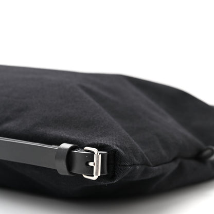 Saint Laurent Canvas ID Shopping Bag Black 10 of 11