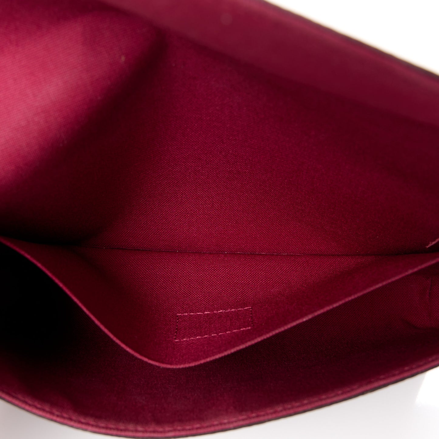 Monogram Pochette Felicie Chain Wallet Fuchsia
