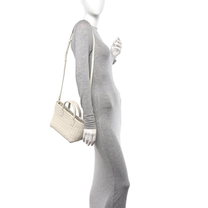 Bottega Veneta Nappa Intrecciato Mini Cabat White 2 of 10