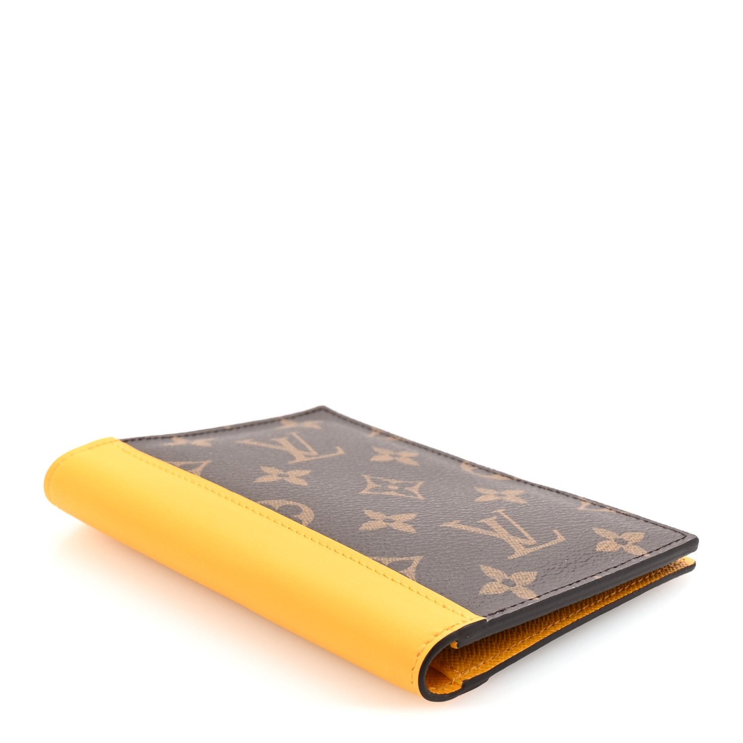 Louis Vuitton Monogram Macassar Passport Cover Jaune 4 of 7