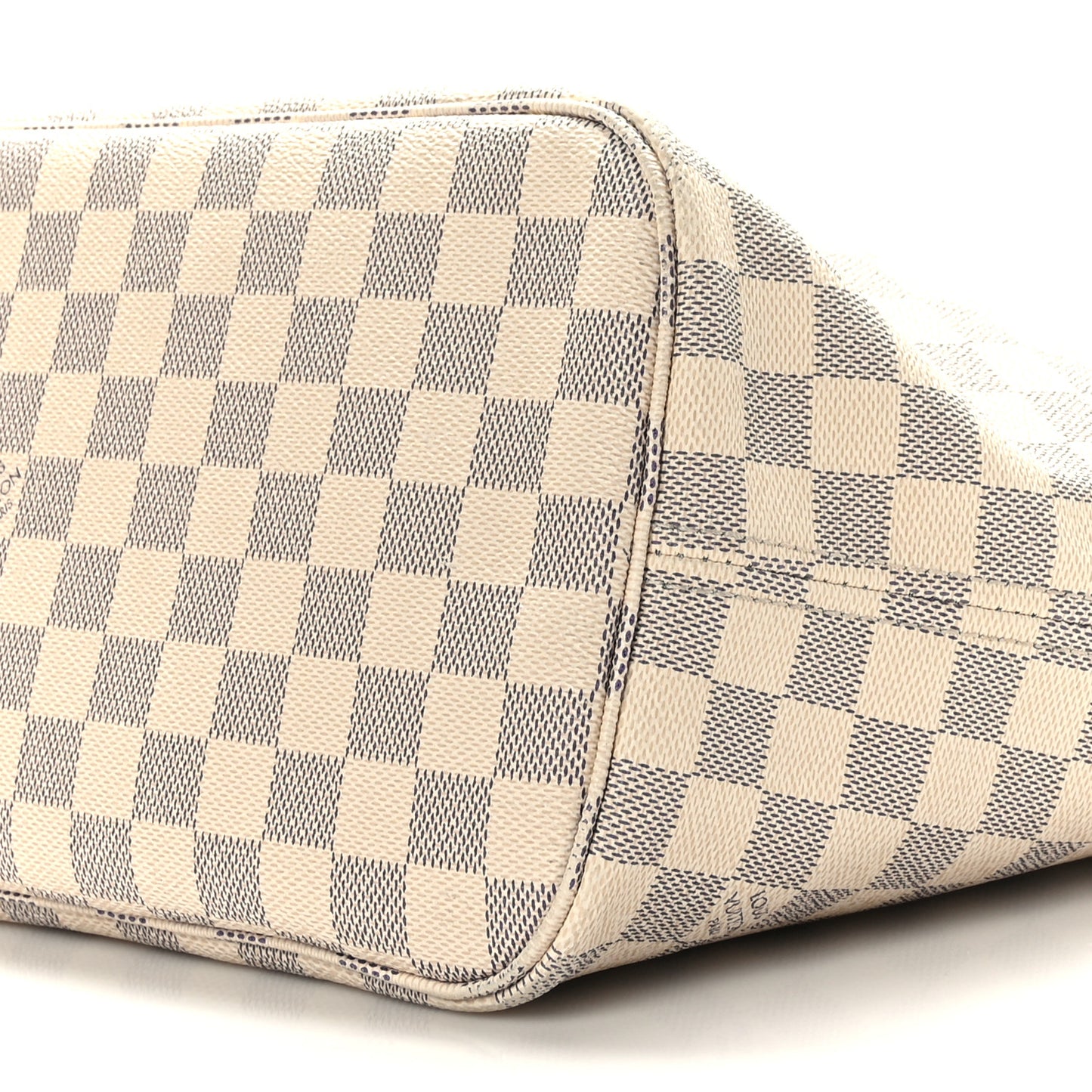 Damier Azur Neo Neverfull MM Rose Ballerine