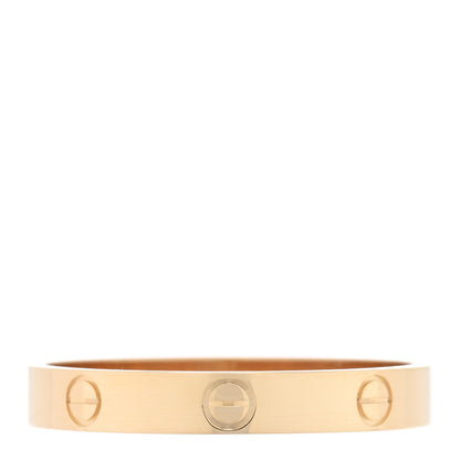 Cartier 18K Yellow Gold 3.5mm LOVE Wedding Band Ring 67/11.75 3 of 5