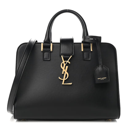 Saint Laurent Calfskin Monogram Baby Cabas Black 1 of 8