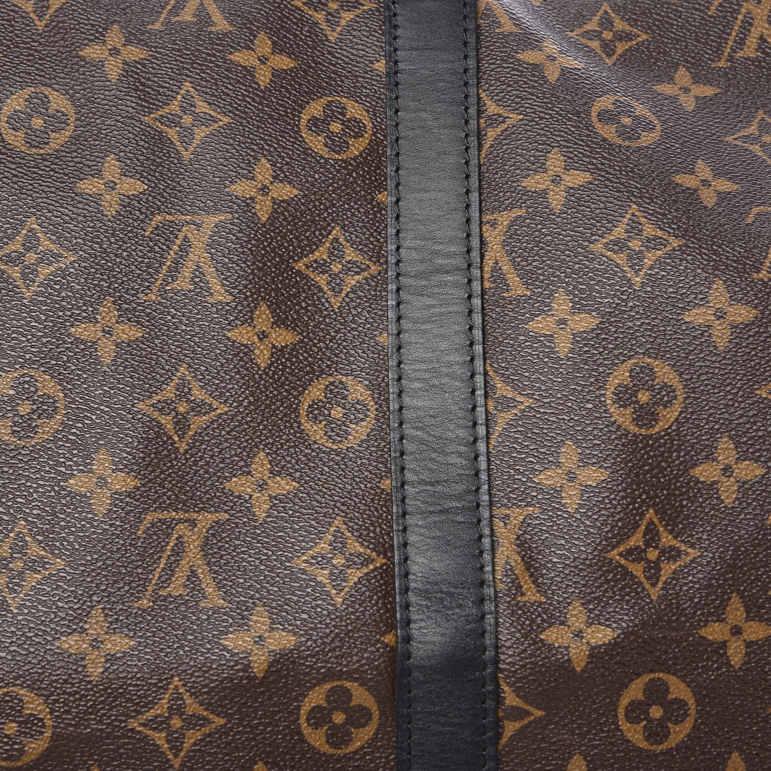 Louis Vuitton Monogram Macassar Keepall Bandouliere 55 9 of 15