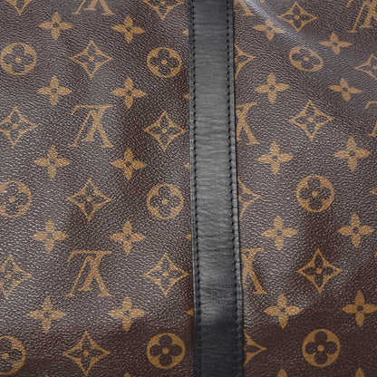 Louis Vuitton Monogram Macassar Keepall Bandouliere 55 9 of 15