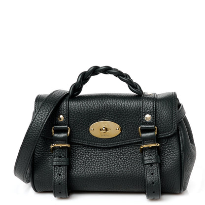 Mulberry Heavy Grain Mini Alexa Black 1 of 9