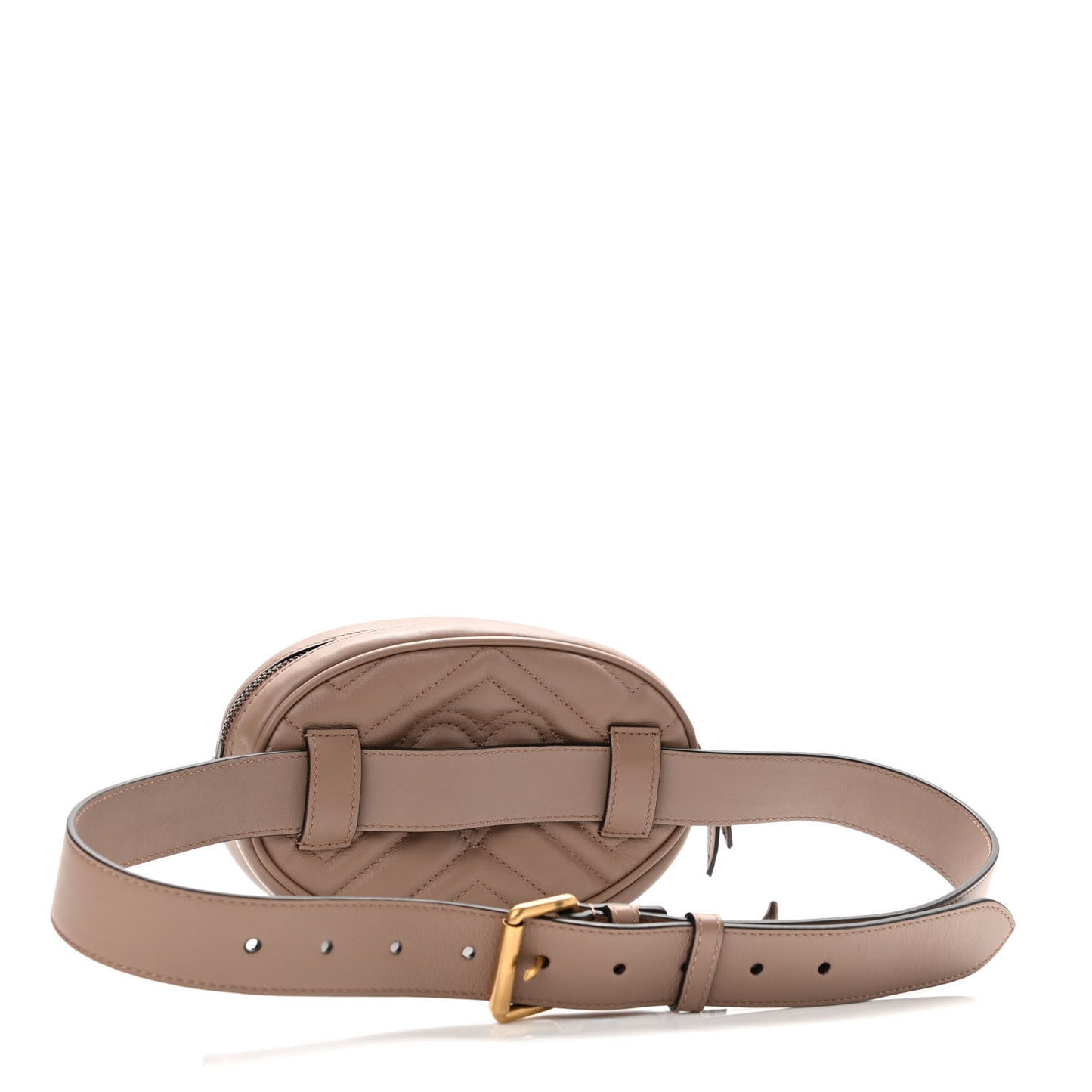 Calfskin Matelasse GG Marmont Belt Bag 85 34 Porcelain Rose