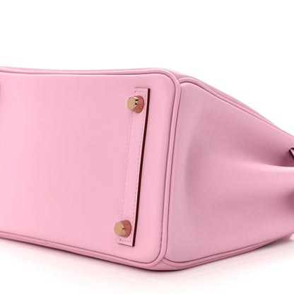 Hermes Swift Birkin 25 Mauve Sylvestre 10 of 11