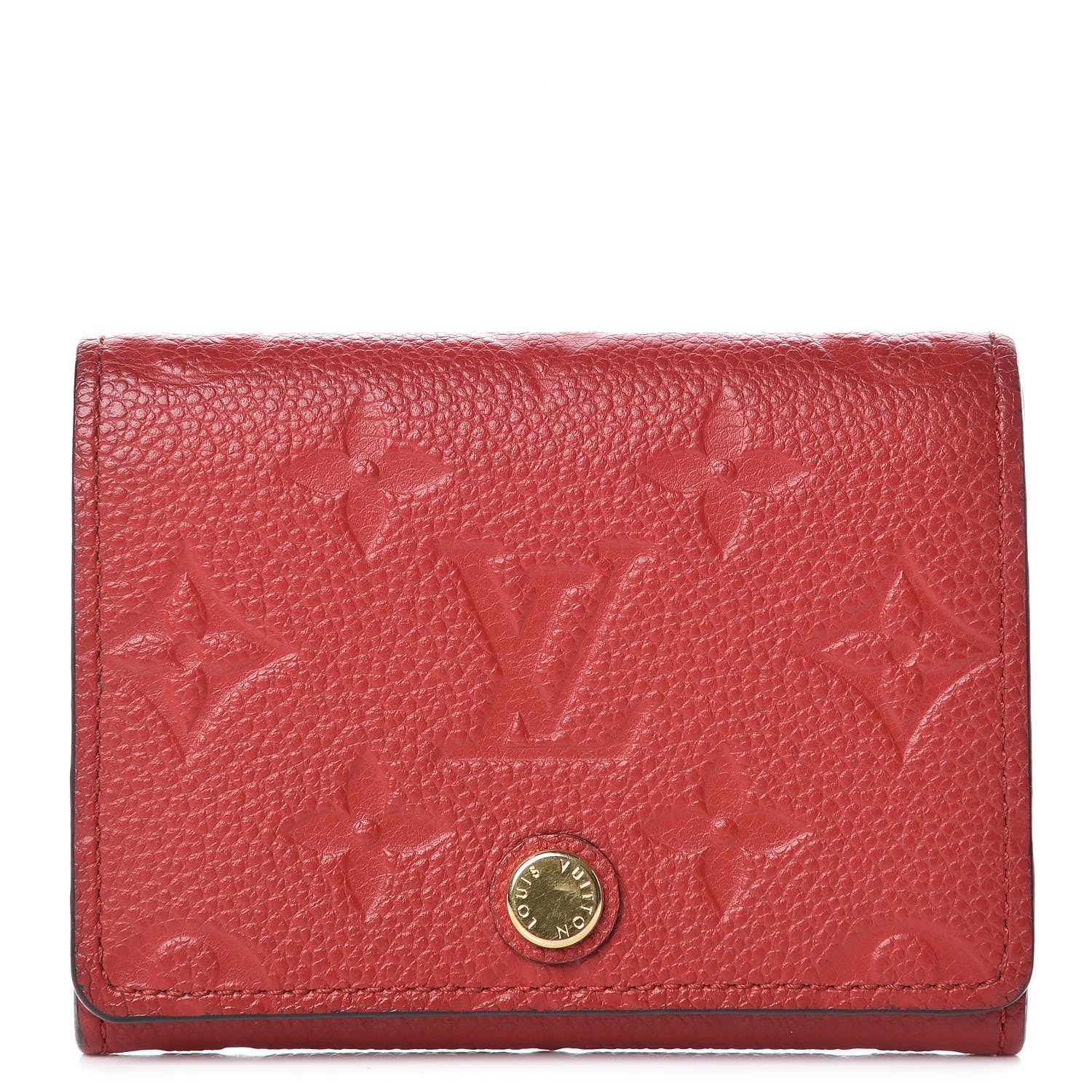 Louis Vuitton Empreinte Business Card Holder Cherry 1 of 12