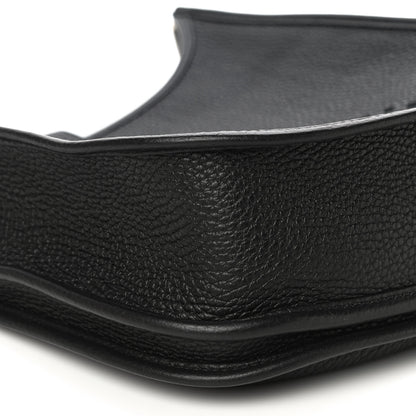 Hermes Taurillon Clemence Evelyne III PM Black 8 of 10