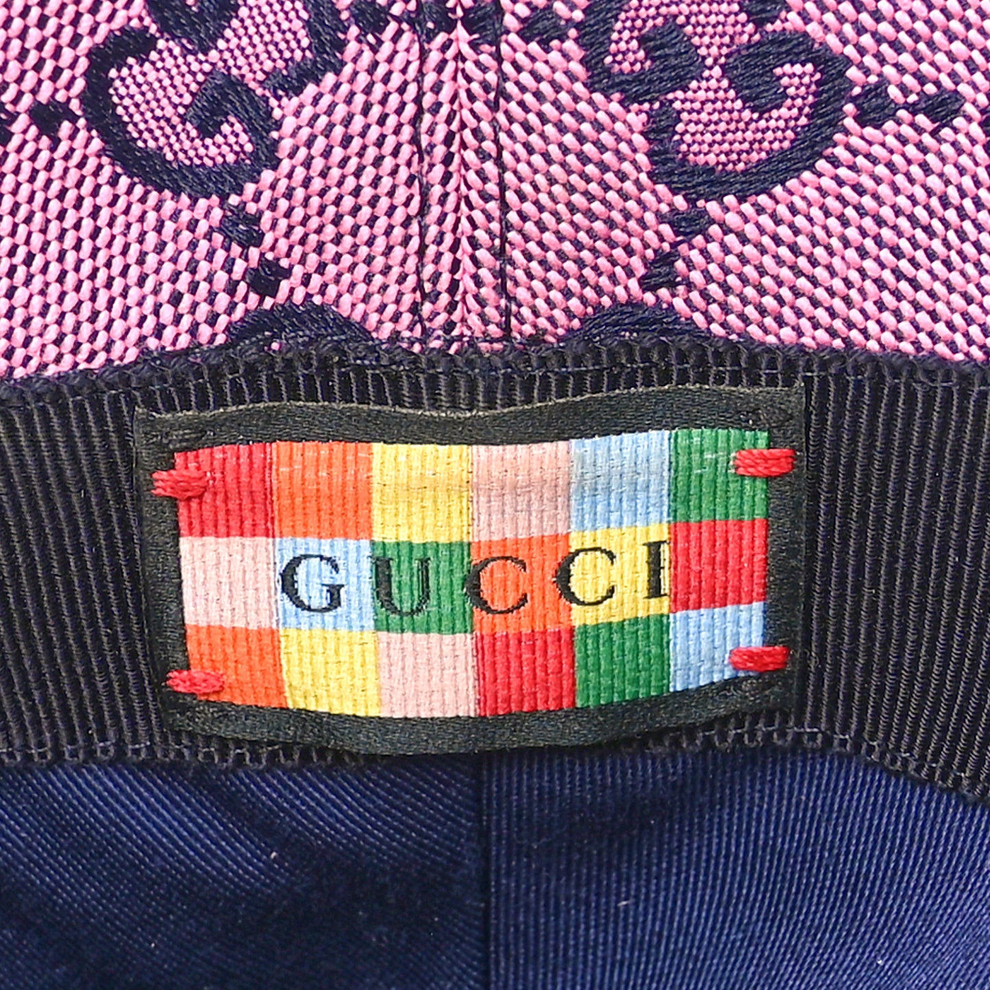 Monogram Multicolor New Sakai Calfskin Bob Malibu Bucket Hat L Parma Violet Blue