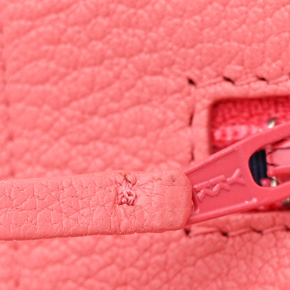 Chanel Grained Calfskin Clover CC Wallet On Chain WOC Pink 12 of 12