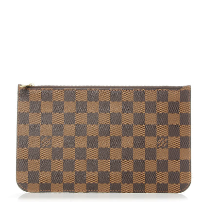 Louis Vuitton Damier Ebene Neverfull MM GM Pochette 1 of 8
