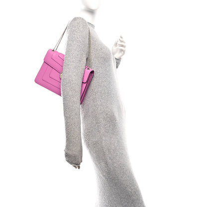 Bulgari Calfskin Serpenti Forever Shoulder Bag Pink 2 of 11