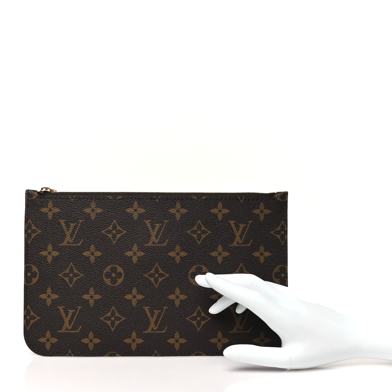 Louis Vuitton Monogram Neverfull MM GM Pochette 2 of 7
