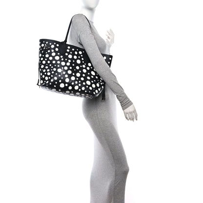 Louis Vuitton LV X YK Empreinte Neverfull MM Black White 3 of 11