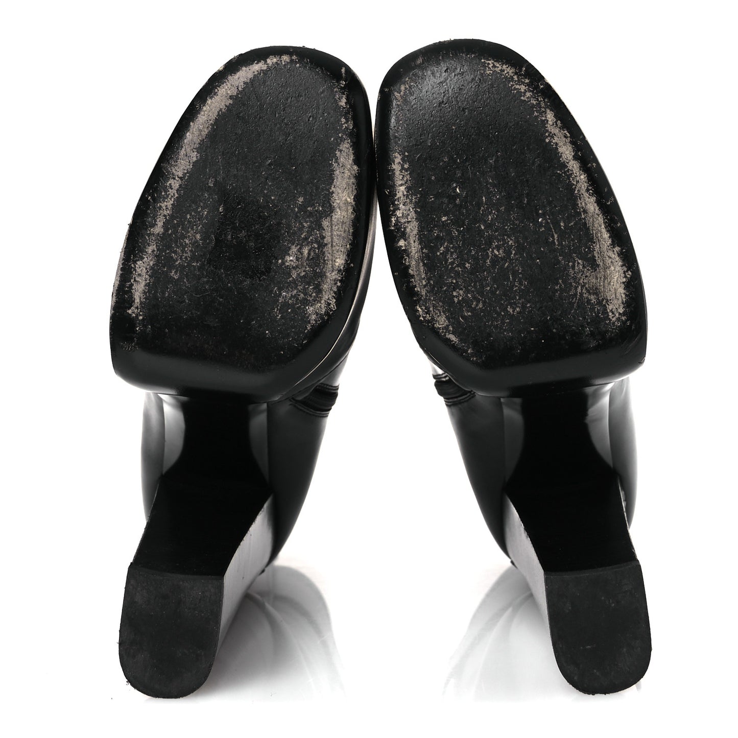 Calfskin Mina 95 Boots 38 Black