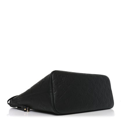 Louis Vuitton Empreinte Monogram Giant Neverfull MM Black 4 of 9