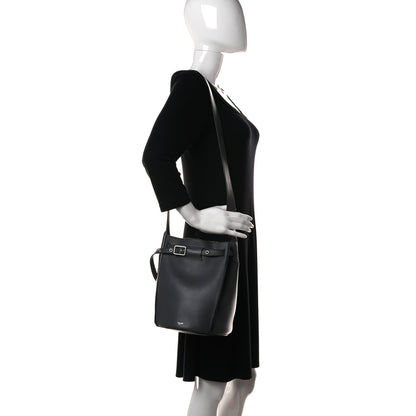 Celine Smooth Calfskin Long Strap Big Bucket Bag Grey 2 of 13