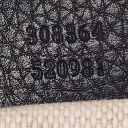 Gucci Pebbled Calfskin Small Soho Disco Bag Black 8 of 9