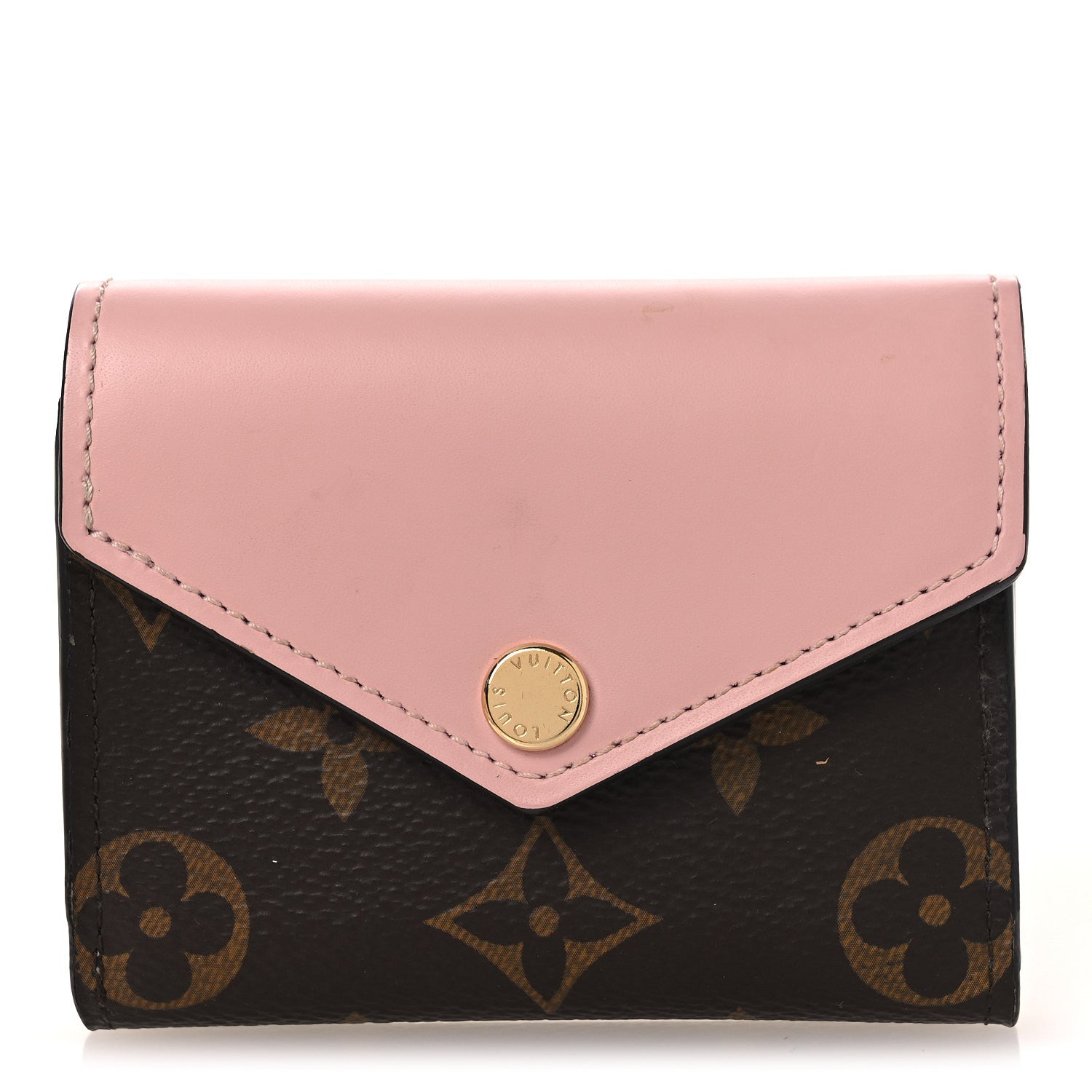 Louis Vuitton Monogram Zoe Wallet Rose Ballerine 1 of 6