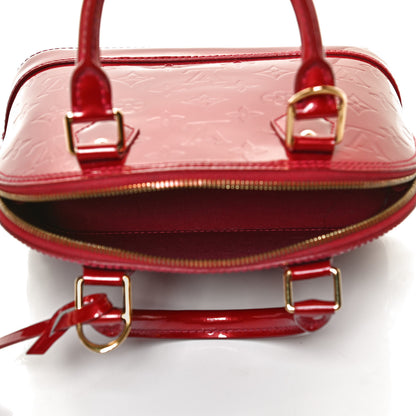 Louis Vuitton Vernis Alma BB Pomme D'Amour 5 of 12