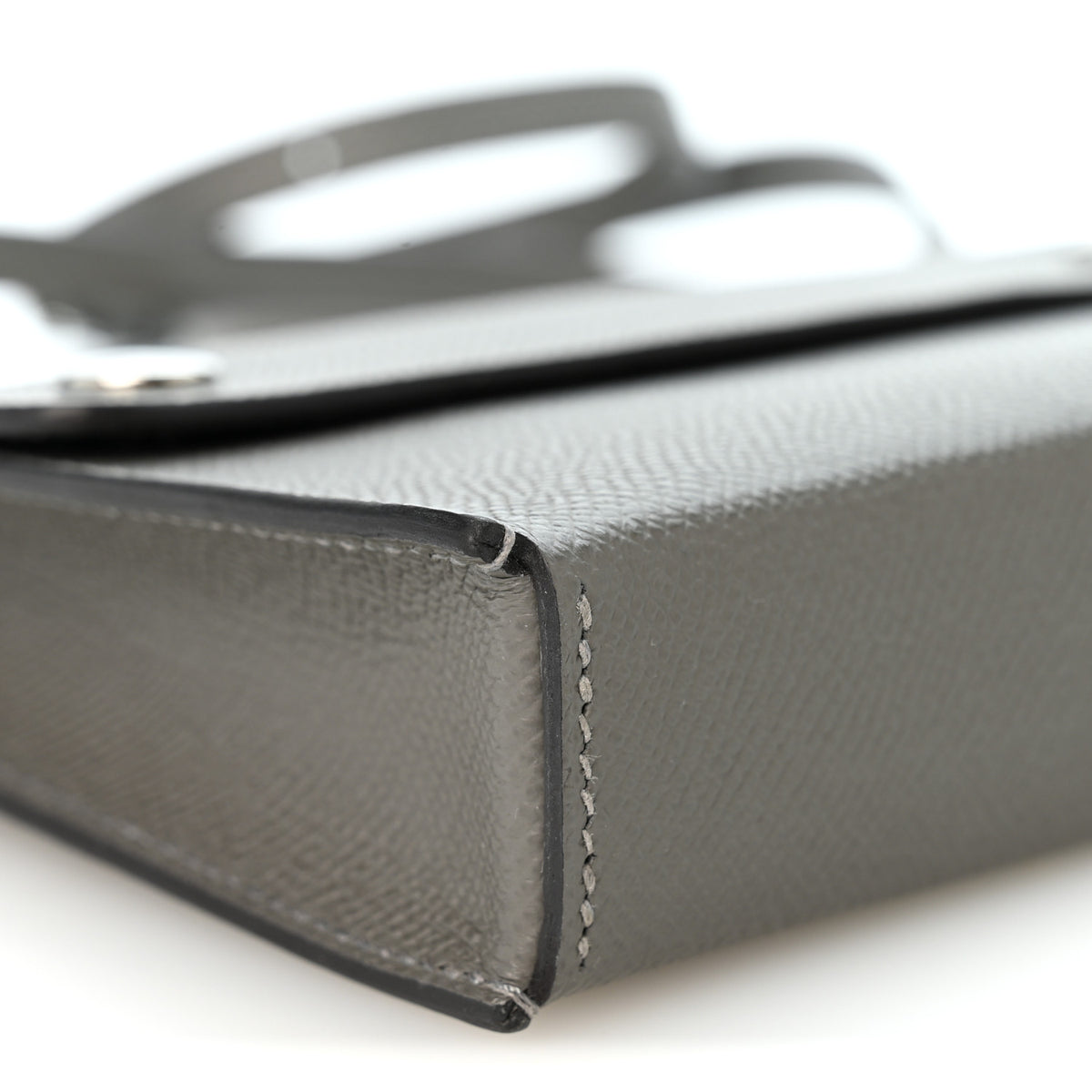 Hermes Epsom Hermesnap Wallet Gris Meyer 8 of 9
