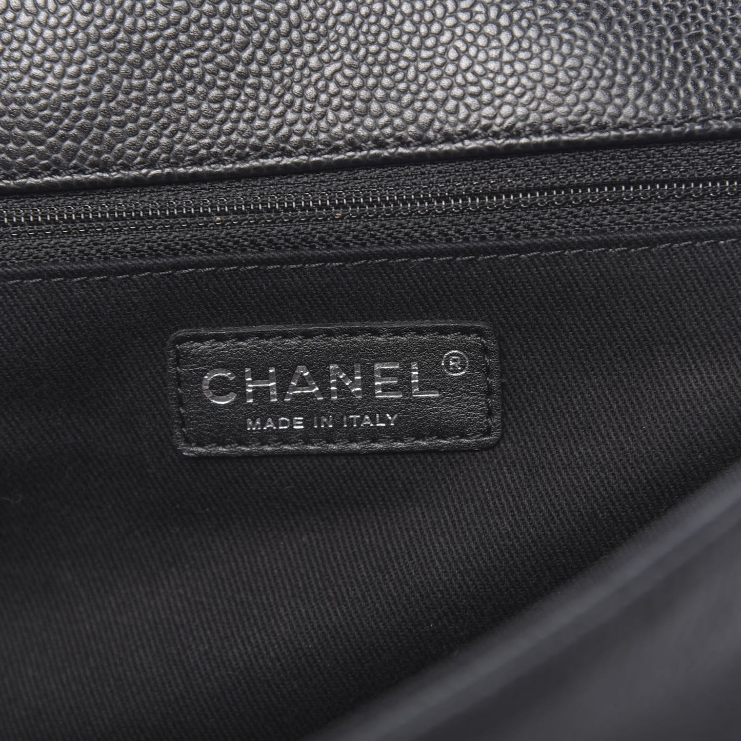 Caviar Timeless CC Accordion Flap Black