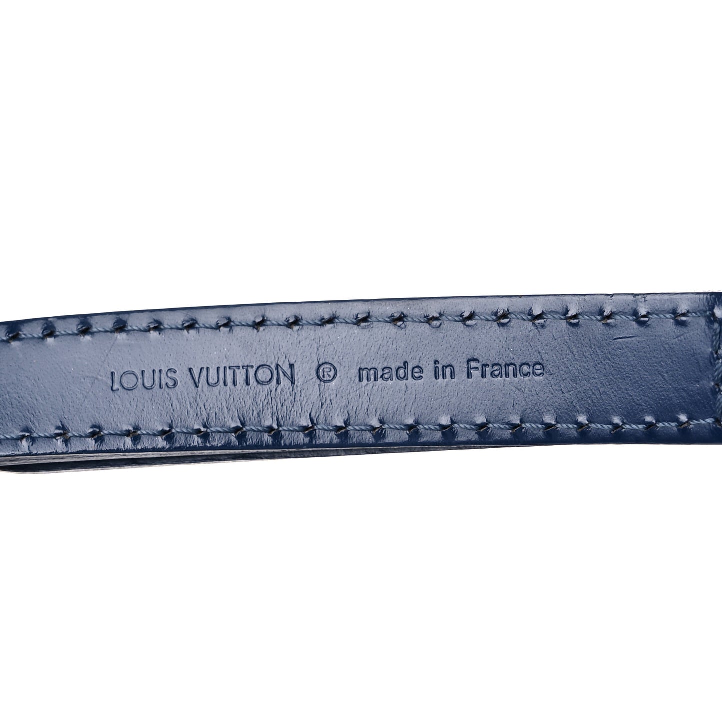 Calfskin 16mm Adjustable Shoulder Strap Indigo