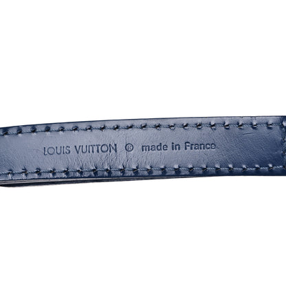 Louis Vuitton Calfskin 16mm Adjustable Shoulder Strap Indigo 5 of 8