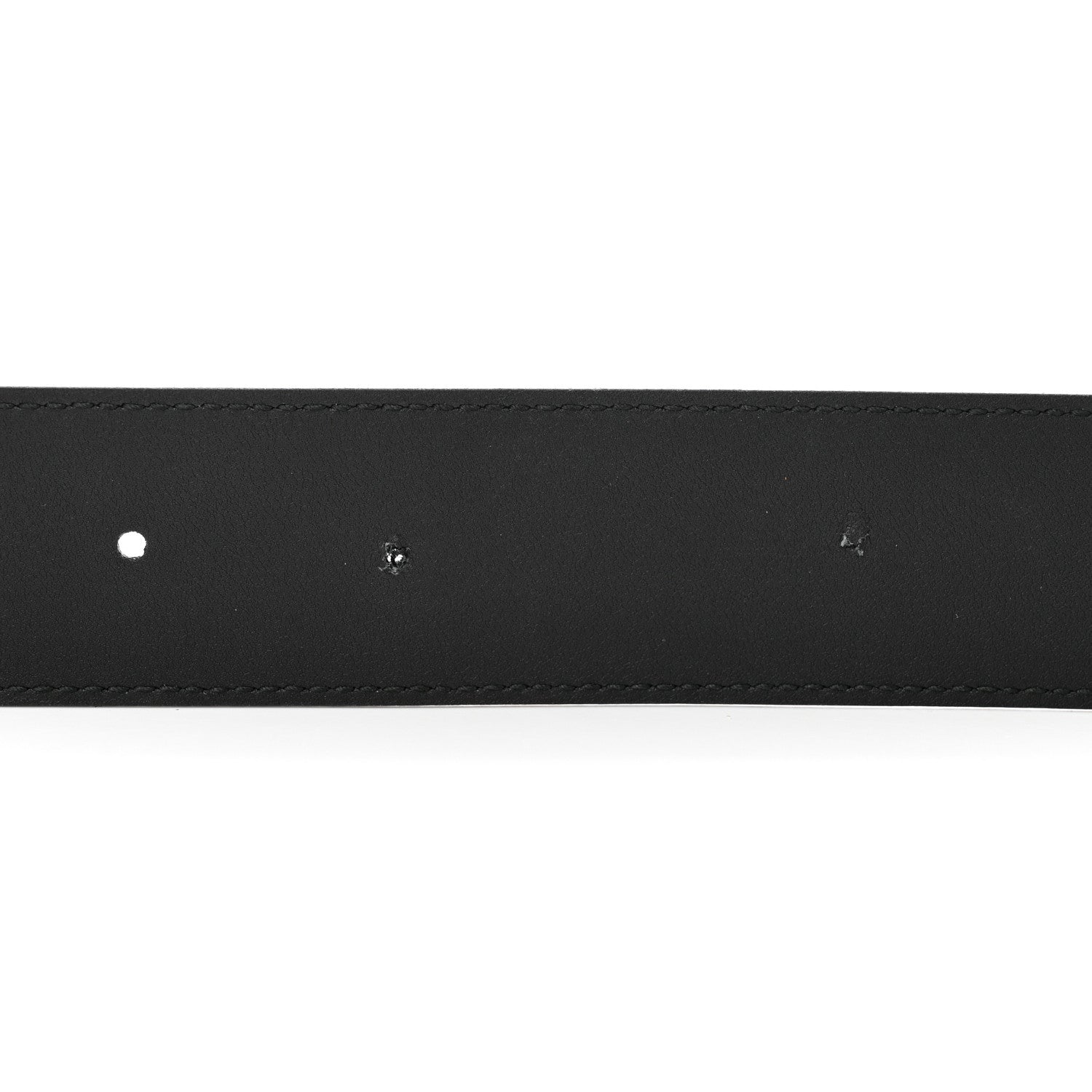 Gucci Textured Dollar Calfskin Double G 40mm Belt 90 36 Black 6 of 7