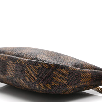 Louis Vuitton Damier Ebene Mini Pochette Accessories 10 of 10