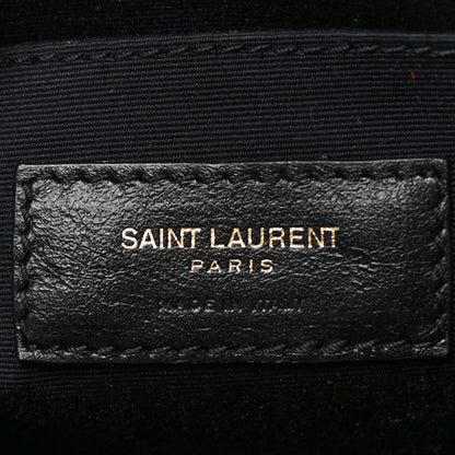 Saint Laurent Calfskin Matelasse Monogram Lou Camera Bag Red 6 of 10