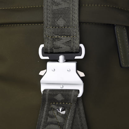 MCM Nylon Jemison Crossbody Loden Green 8 of 8