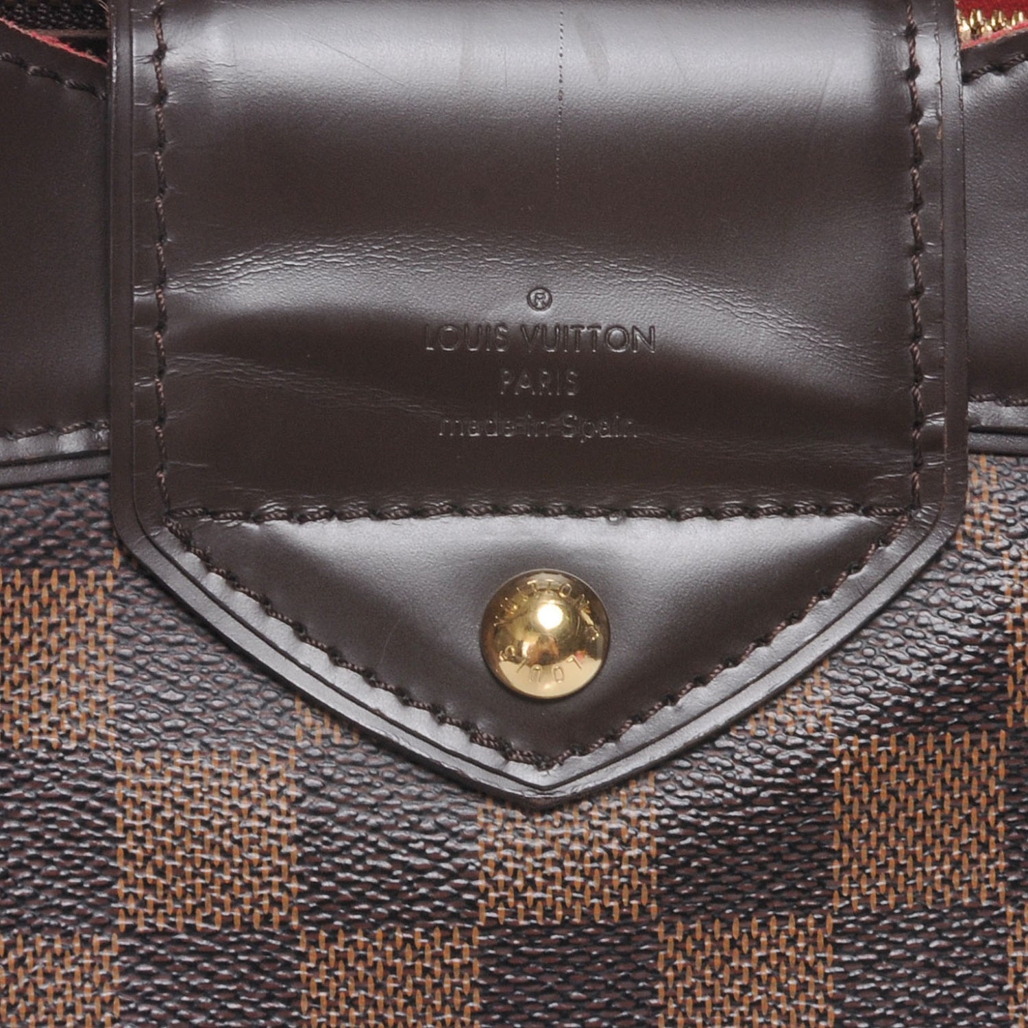 Louis Vuitton Damier Ebene Sistina GM 4 of 7