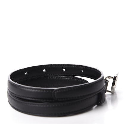 Gucci Moon Calfskin Nickel Interlocking G 20mm Belt 90 36 Black 4 of 5