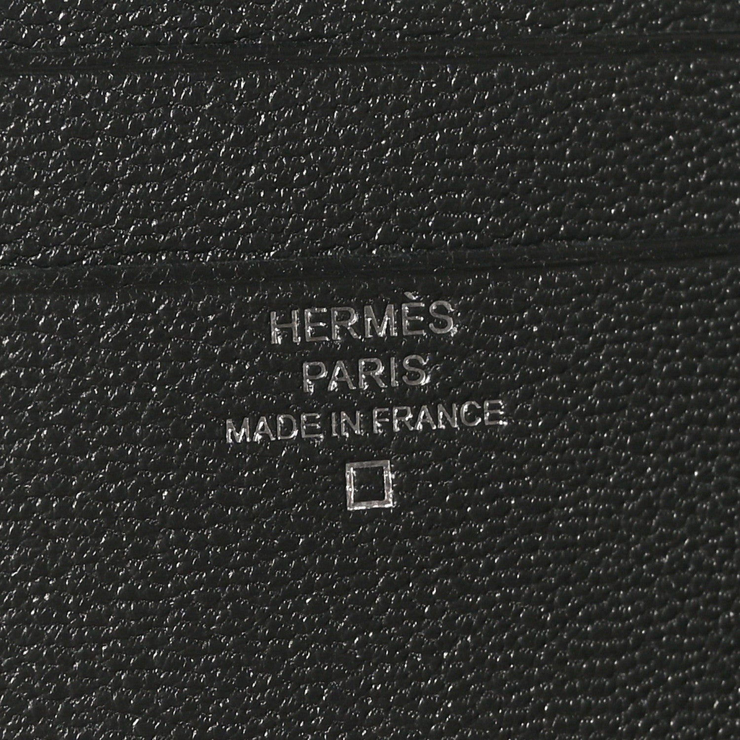 Hermes Matte Alligator MC2 Euclide Card Holder Graphite 6 of 8